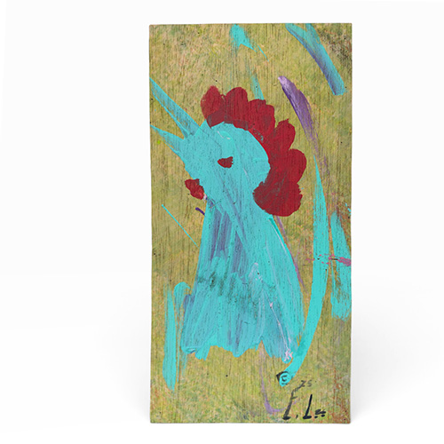 Ernest Lee "Chickenman" 6x12 Chciken Head WP6573
